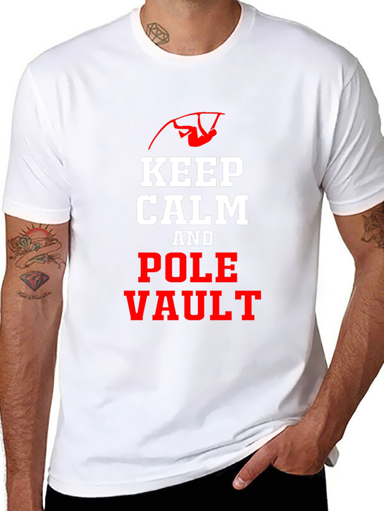 Keep Calm and Pole Vault T-Shirt