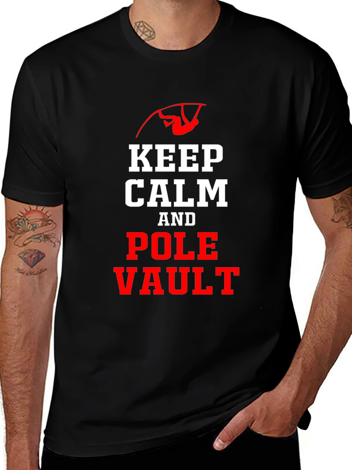 Keep Calm and Pole Vault T-Shirt