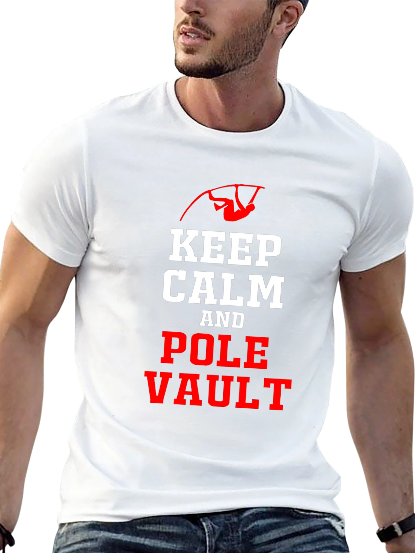 Keep Calm and Pole Vault T-Shirt
