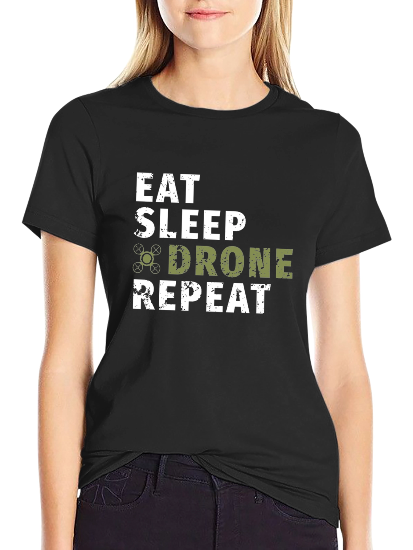 Eat Sleep Drone Repeat T-Shirt - Pilot Tee