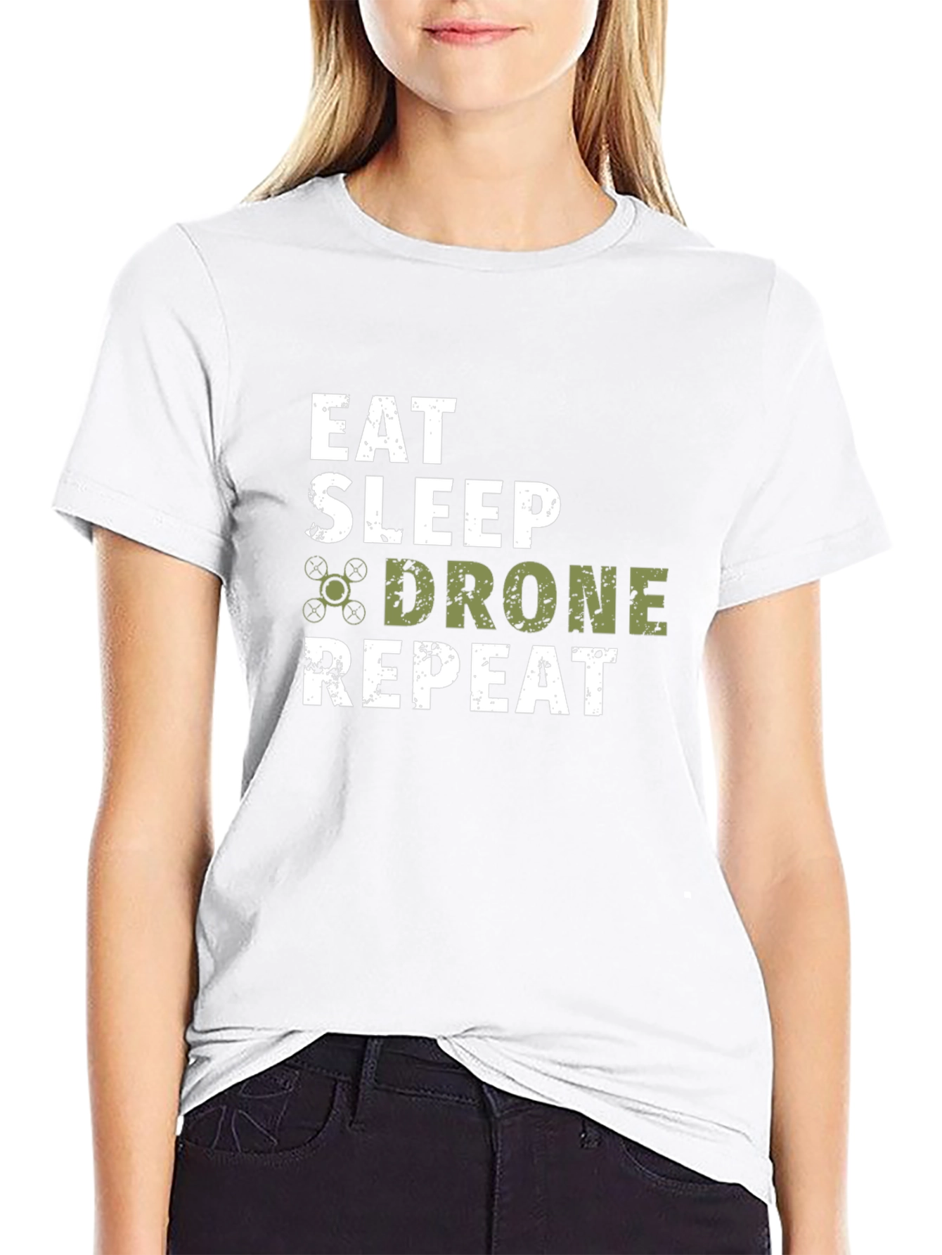 Eat Sleep Drone Repeat T-Shirt - Pilot Tee