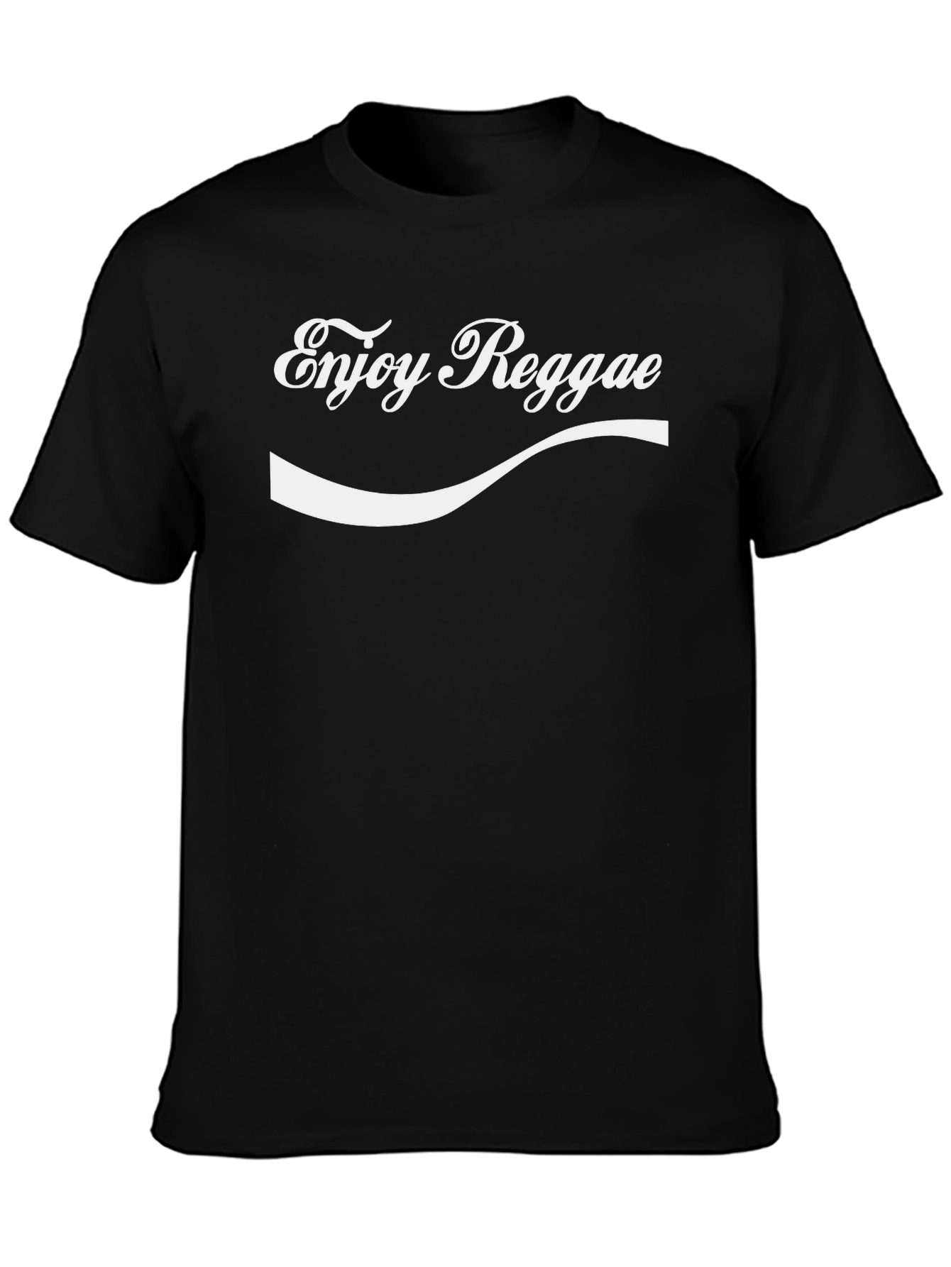 Enjoy Reggae Black T-Shirt