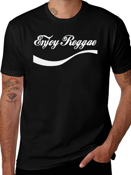Enjoy Reggae Black T-Shirt