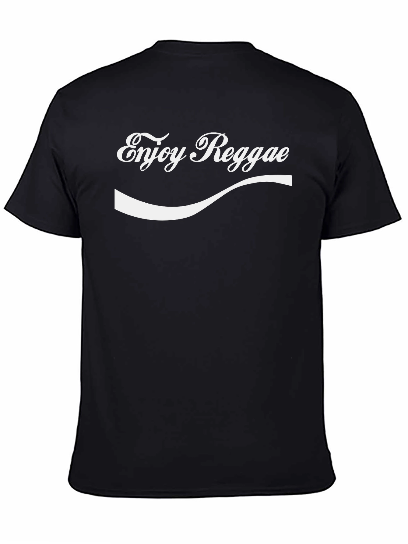 Enjoy Reggae Black T-Shirt
