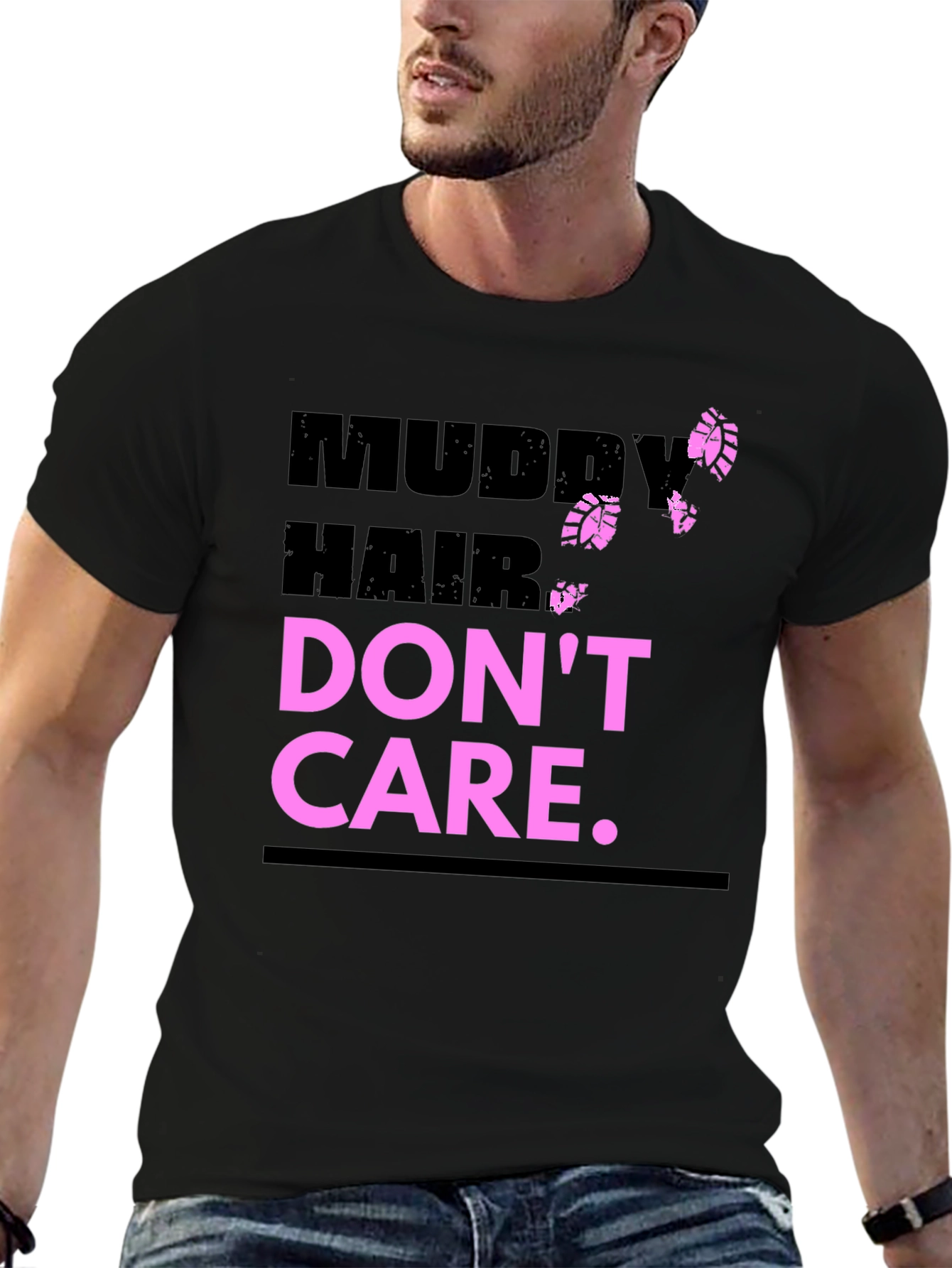 Muddy Hair Dont Care Graphic Tee