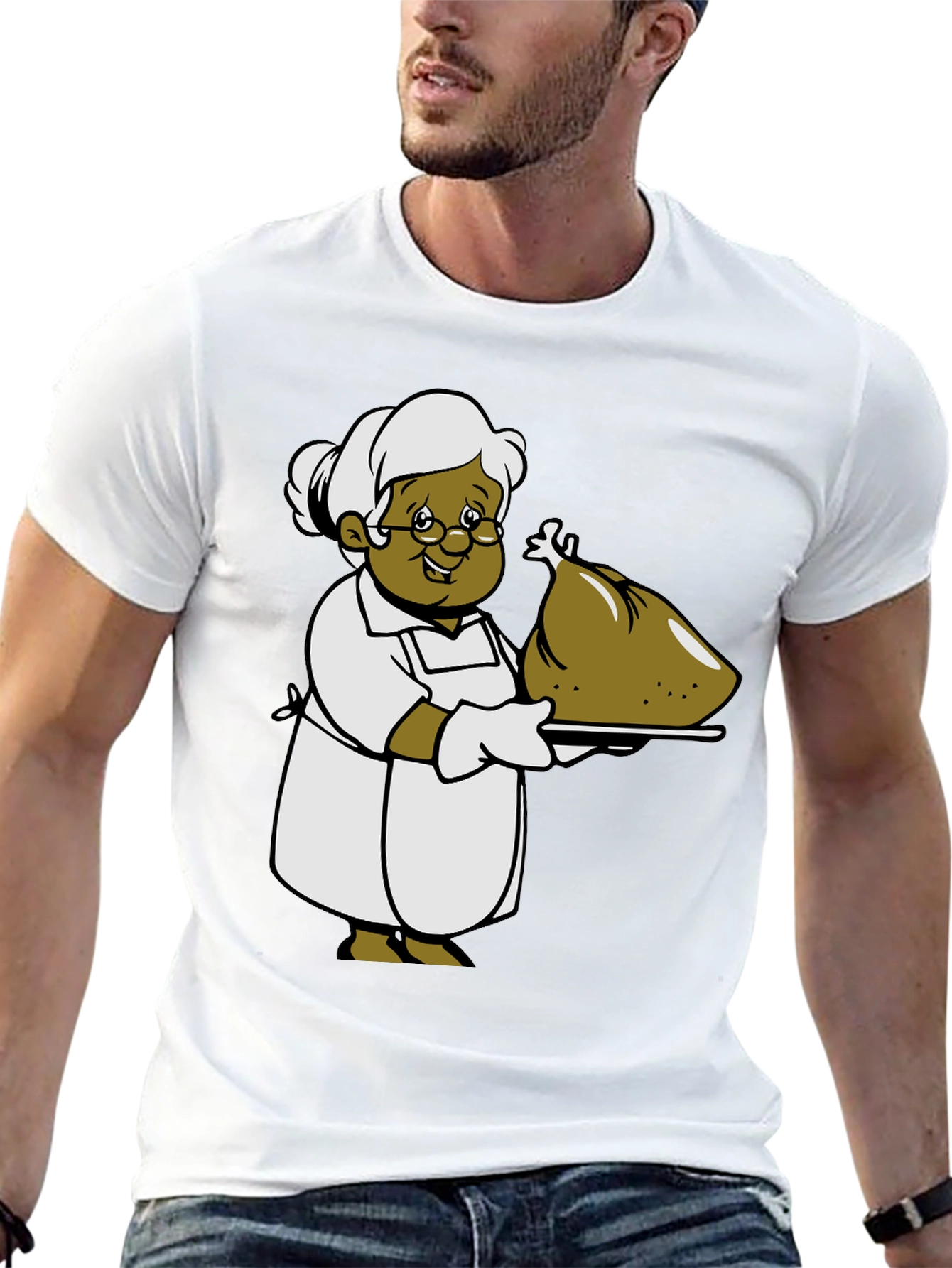 Grandmas Turkey T-Shirt - Funny Thanksgiving Tee