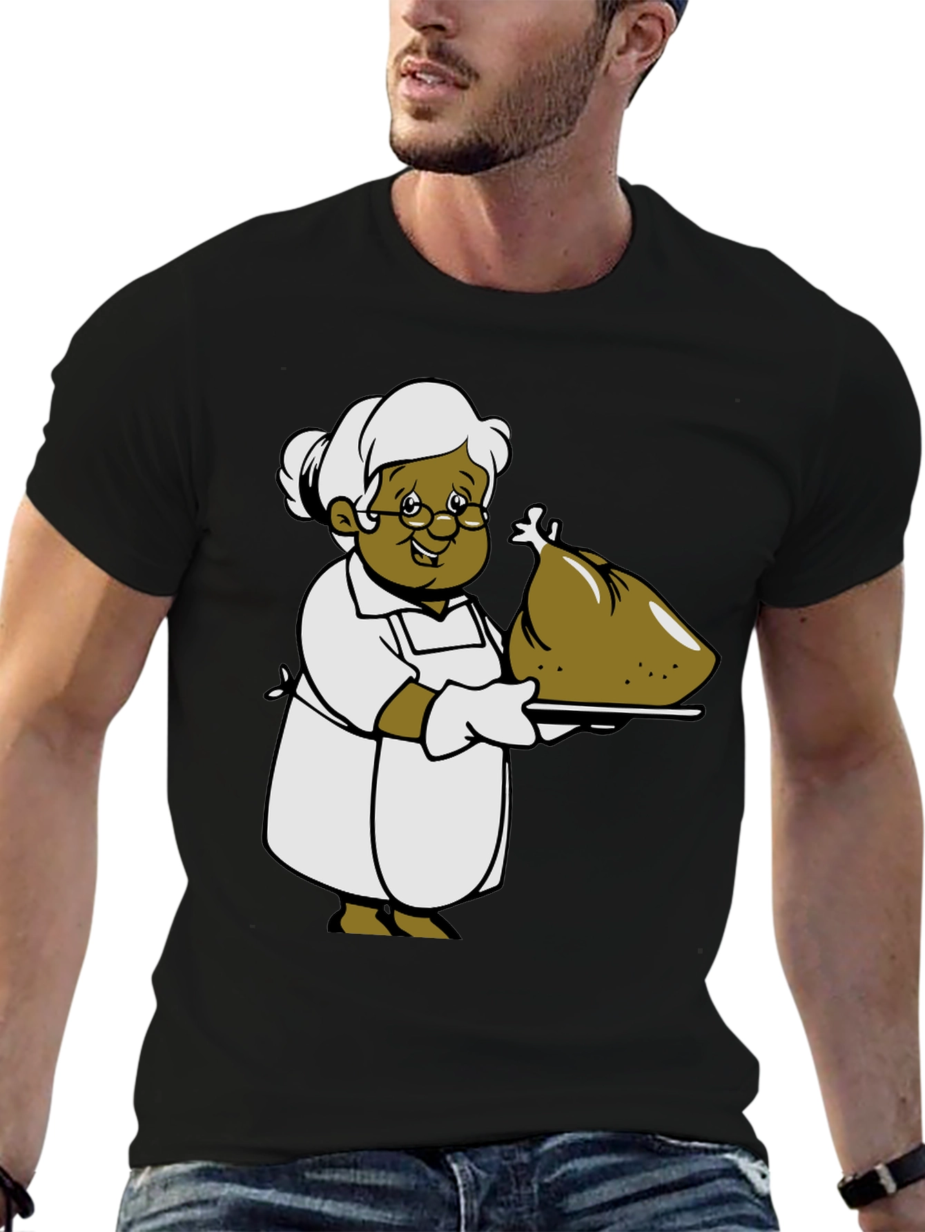 Grandmas Turkey T-Shirt - Funny Thanksgiving Tee