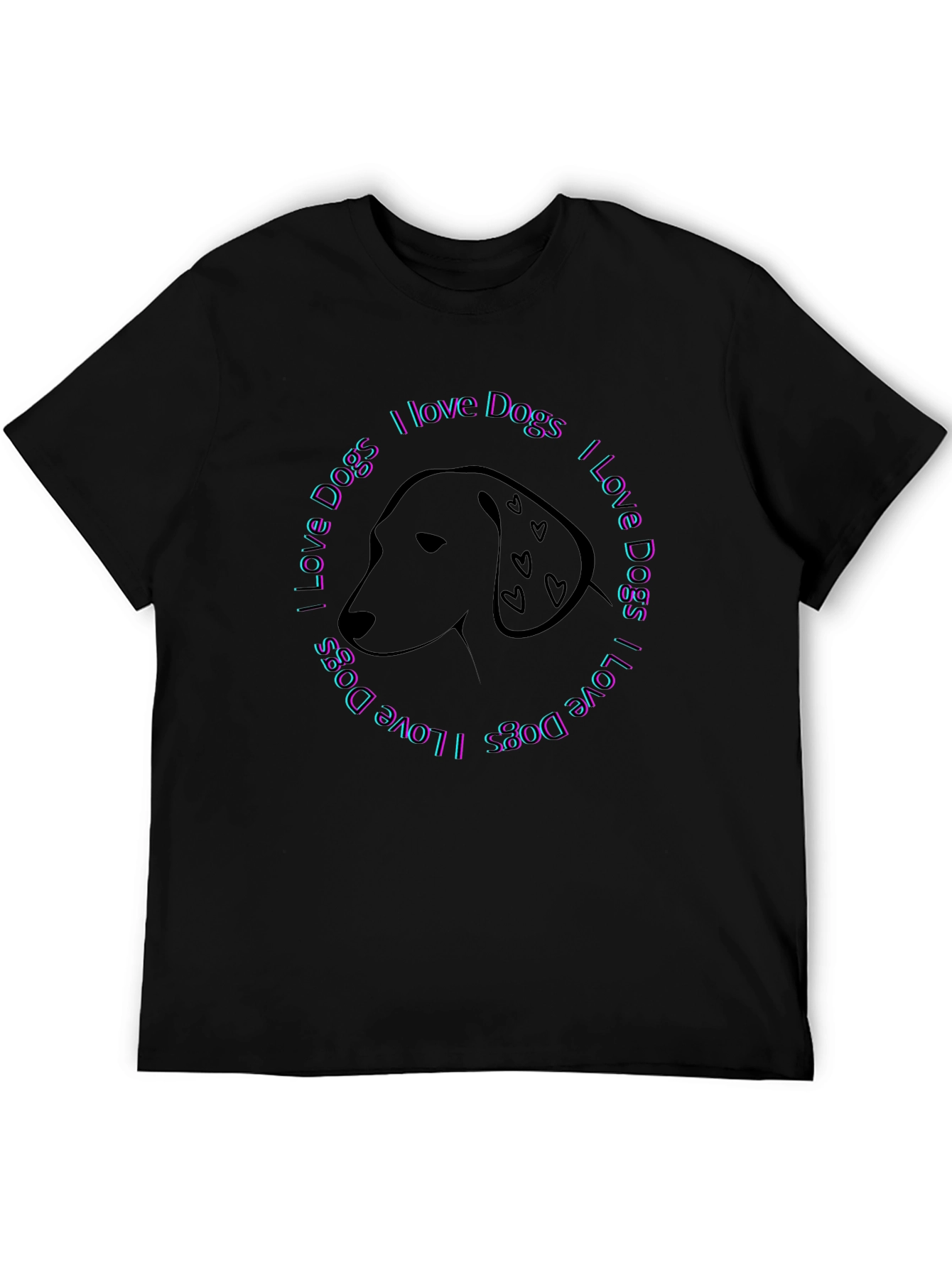 I Love Dogs Graphic Tee