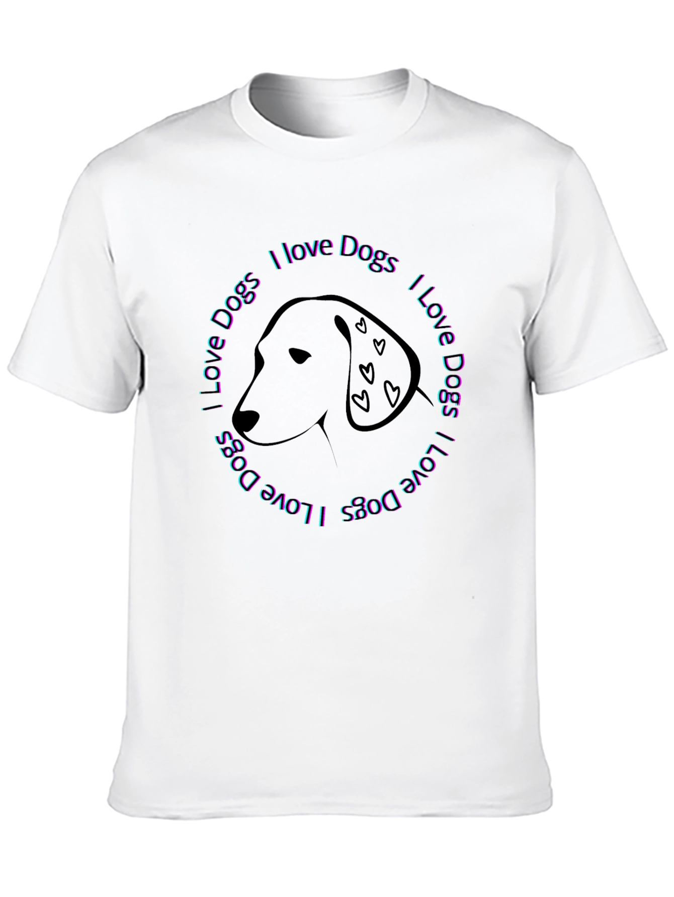 I Love Dogs Graphic Tee