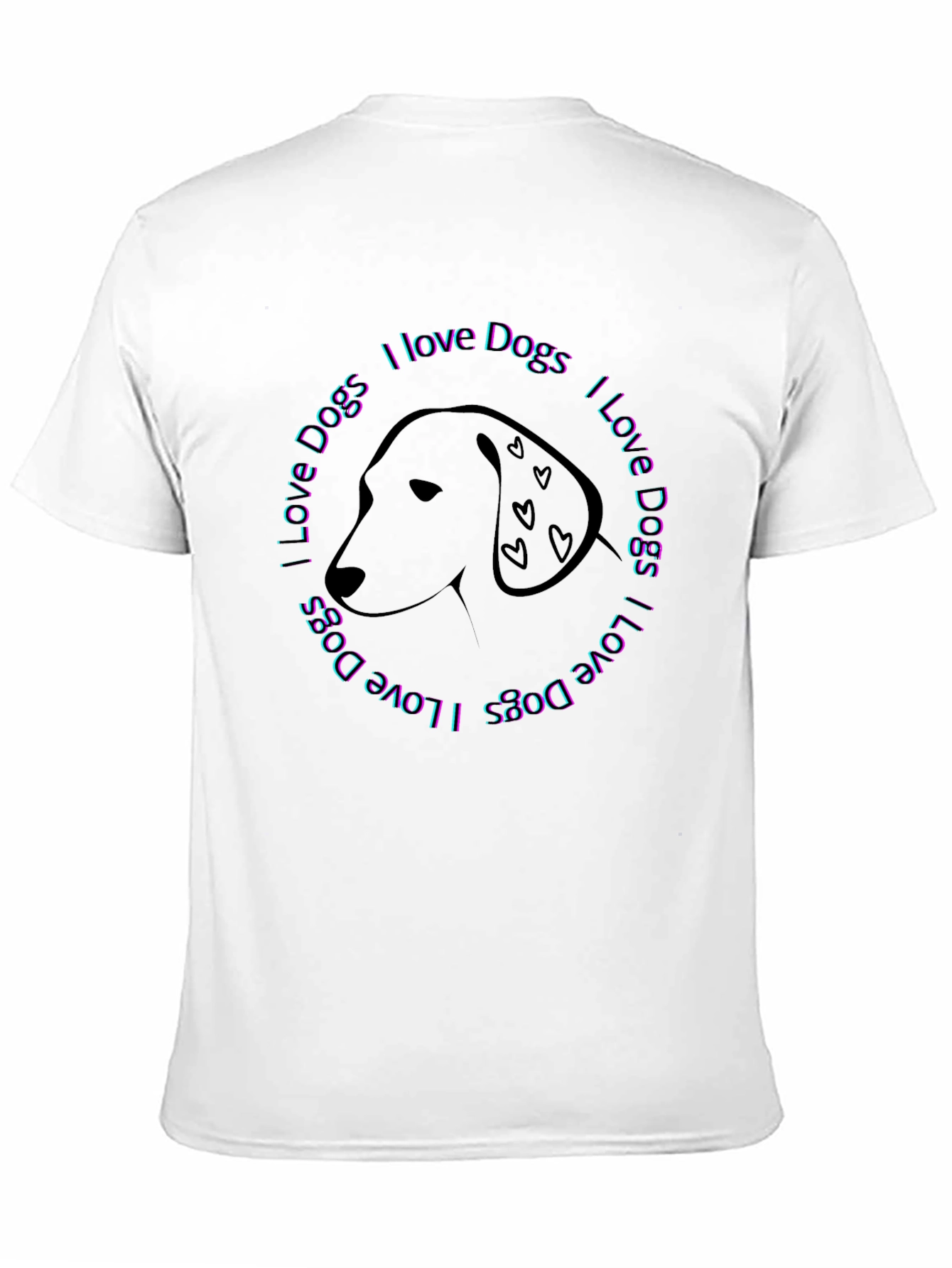 I Love Dogs Graphic Tee