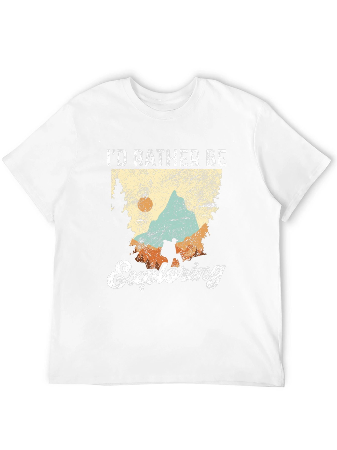 Id Rather Be Exploring Graphic Tee