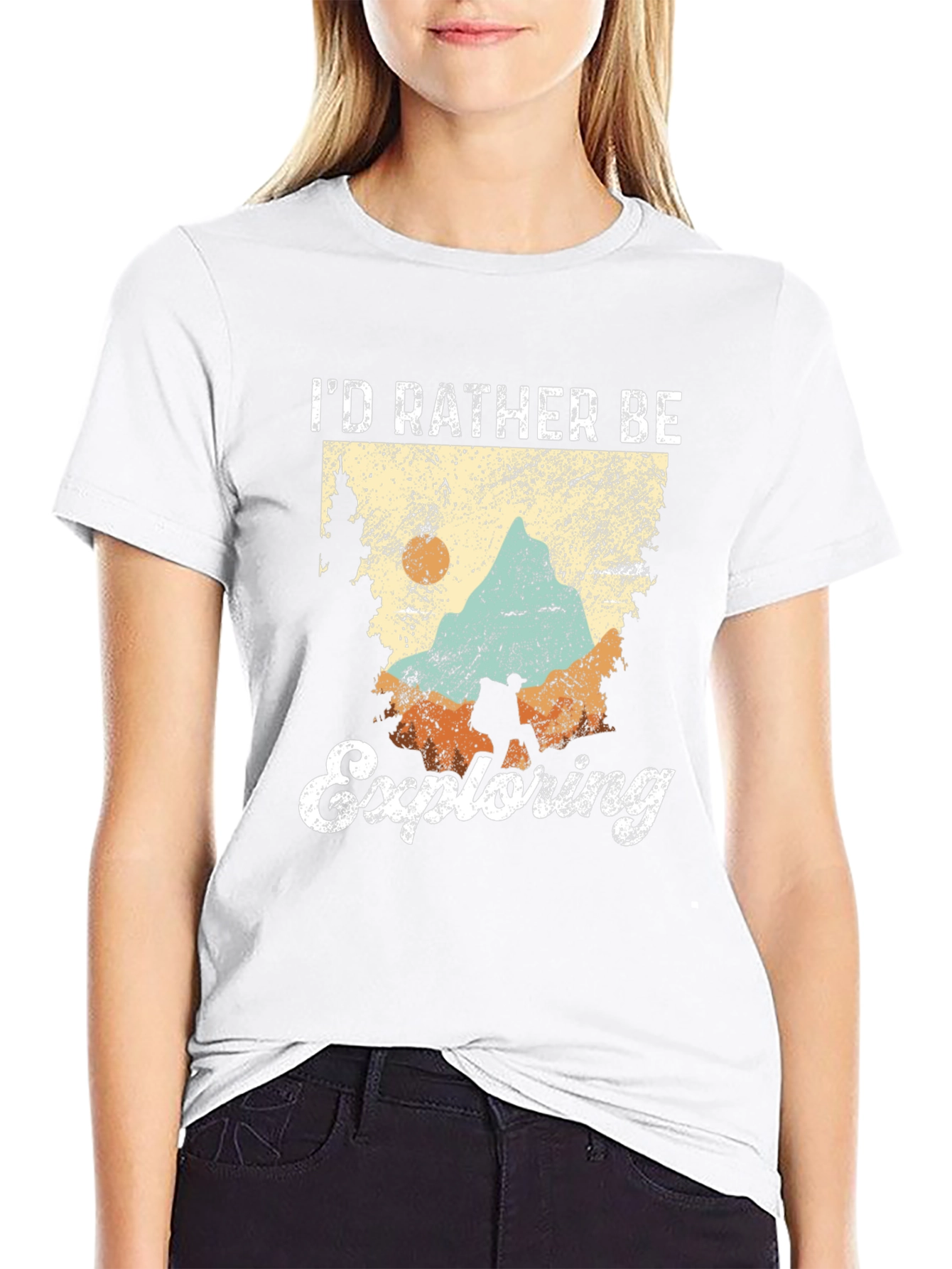 Id Rather Be Exploring Graphic Tee