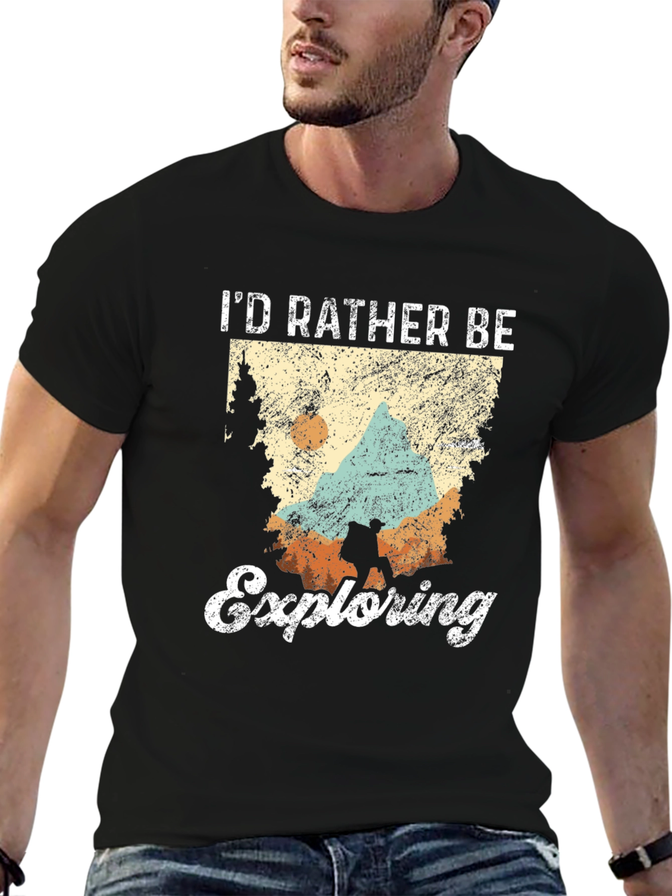 Id Rather Be Exploring Graphic Tee