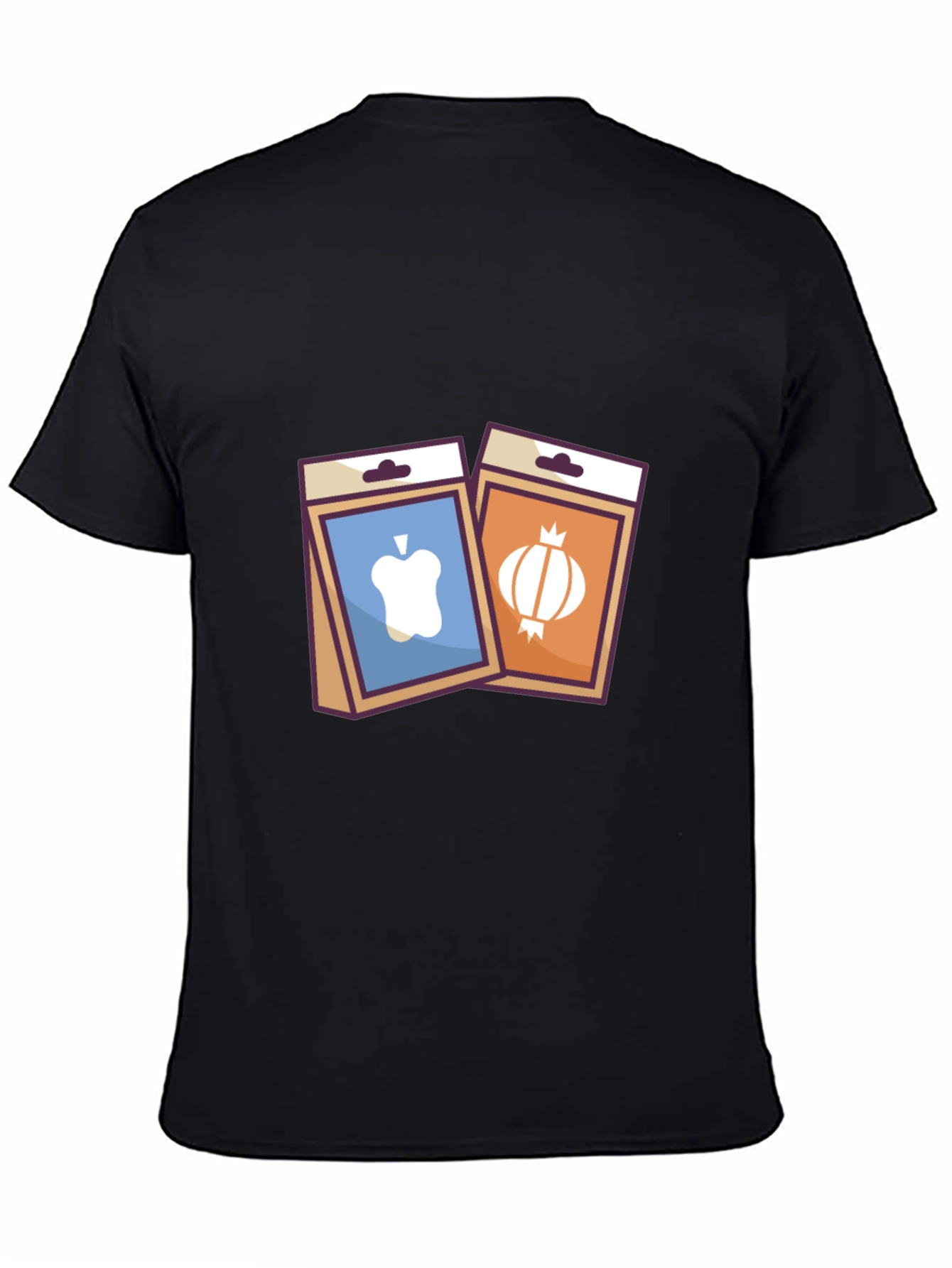 Gardening T-Shirt - Apple and Onion Seed Packets