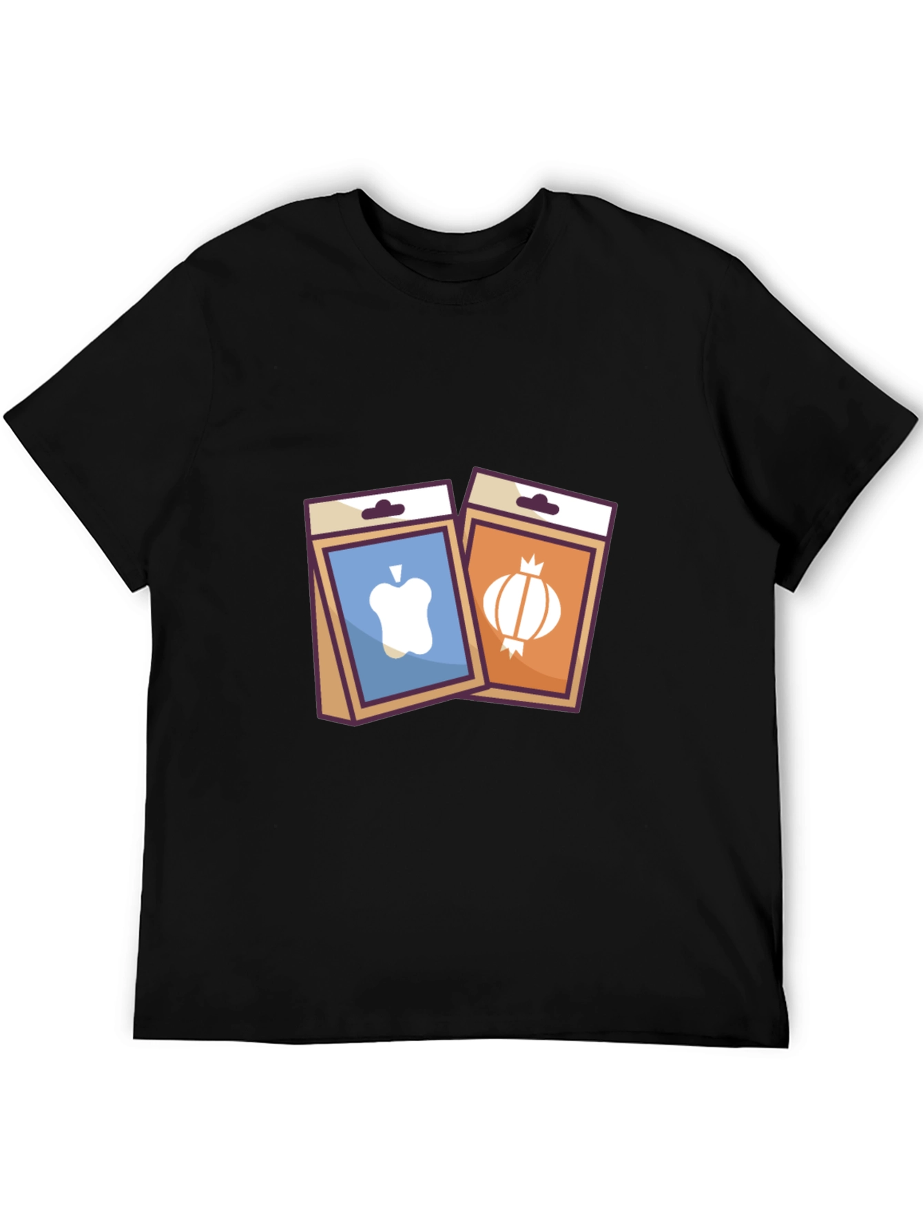 Gardening T-Shirt - Apple and Onion Seed Packets