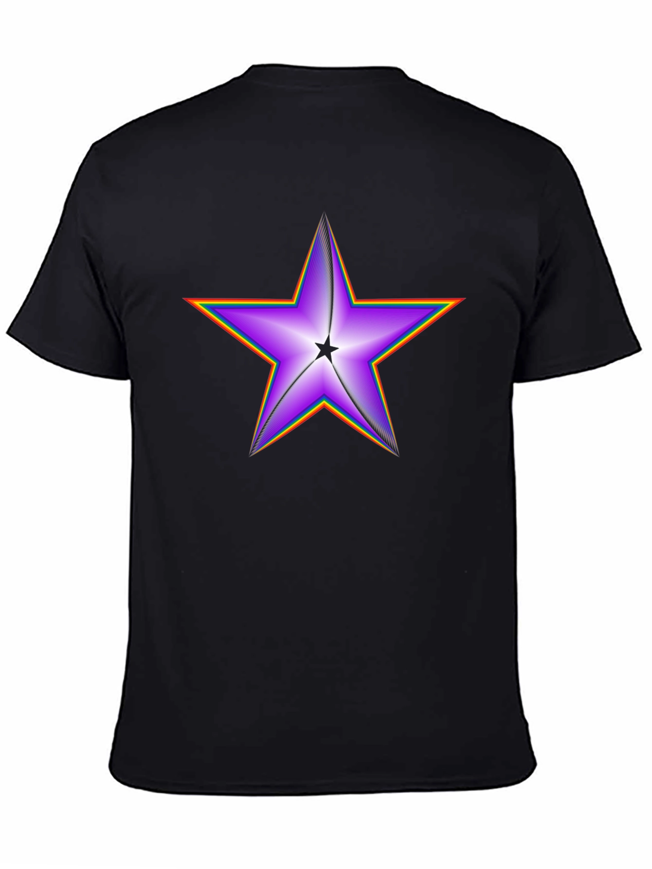 Star Graphic Black T-Shirt