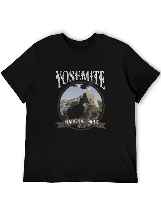 Yosemite National Park Graphic Tee - Black