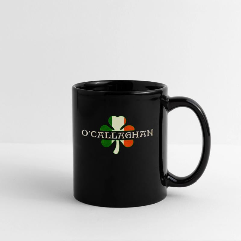 O'callaghan Irish Surname Ireland Flag Shamrock