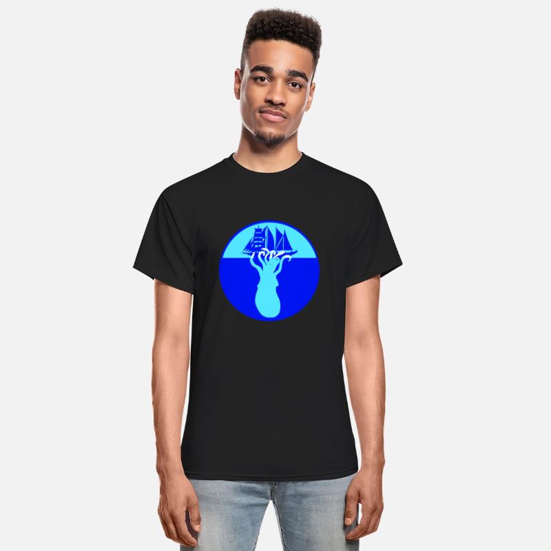 Octopus Ship Attack Sailing Sailboat Sea Monster