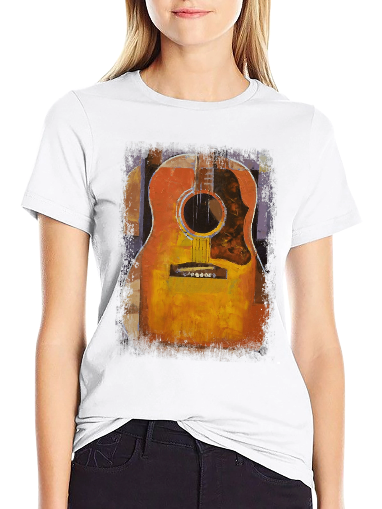 Guitar Graphic Tee - Musician Style