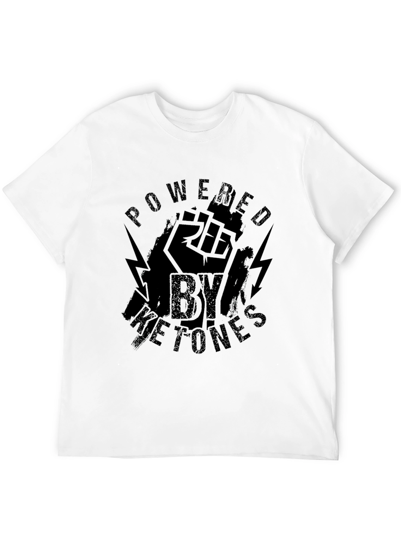 Powered By Ketones T-Shirt - Black Graphic Tee