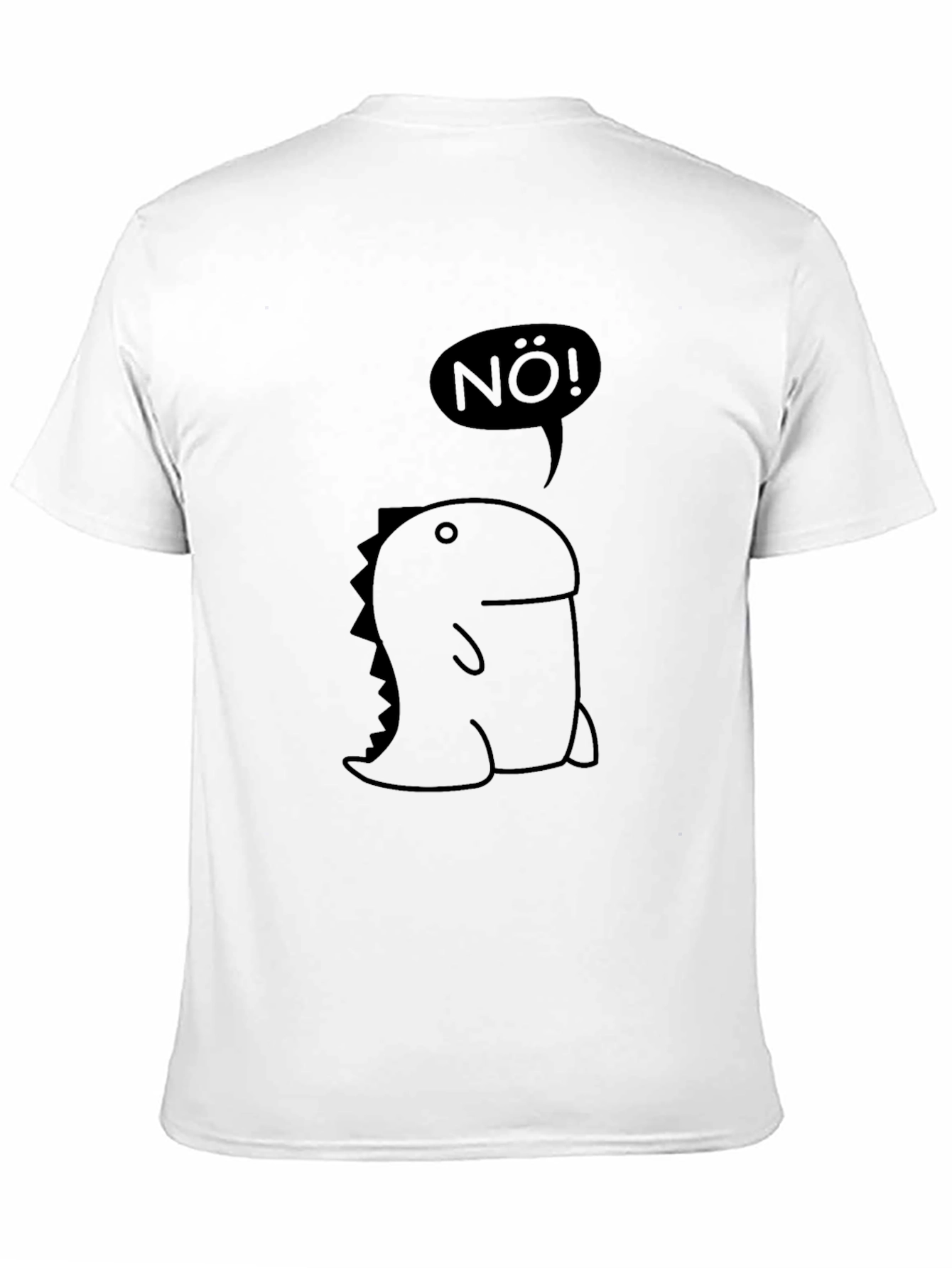 Nö! Dinosaur T-Shirt - Black