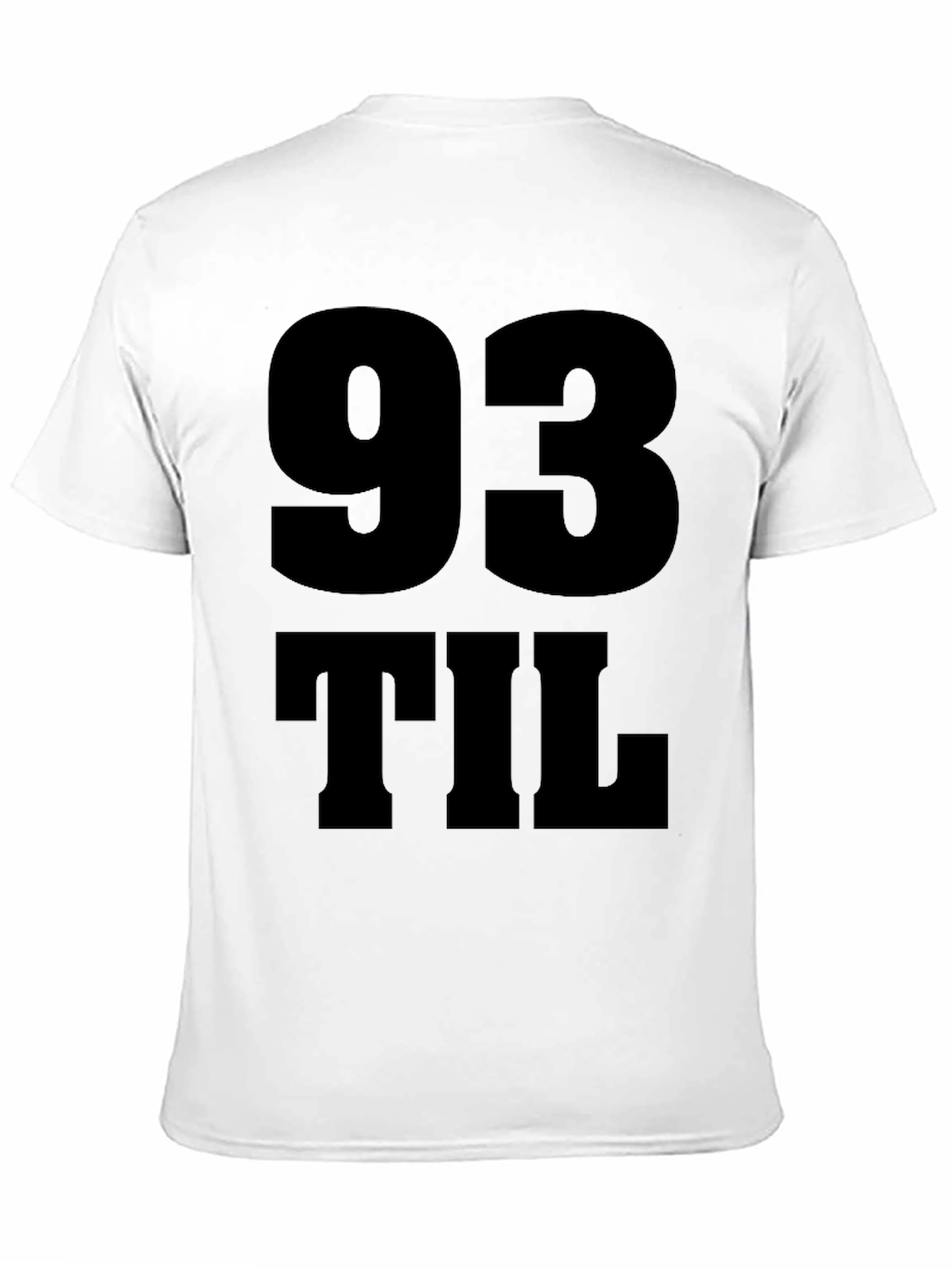 93 Til Black Graphic Tee