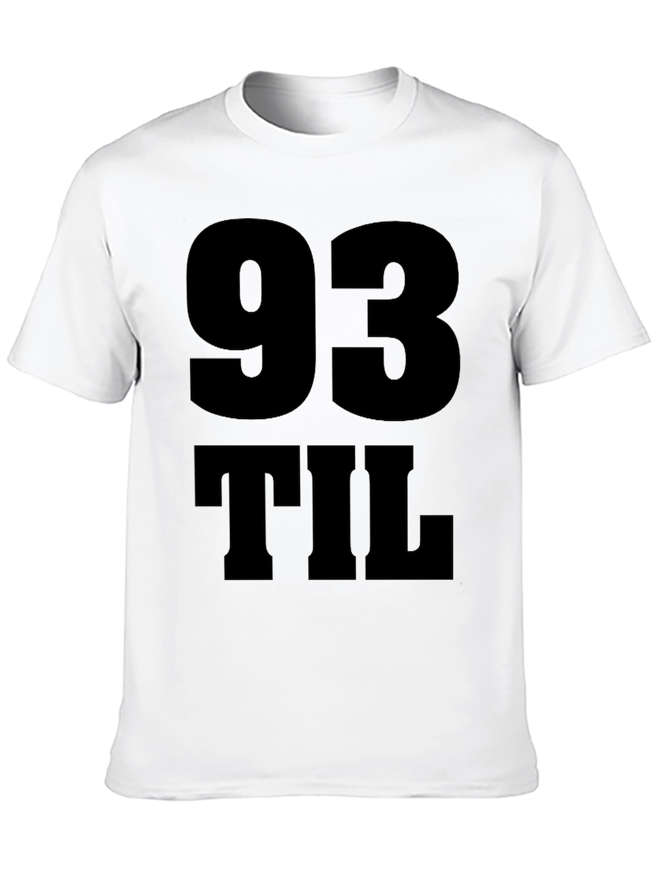 93 Til Black Graphic Tee