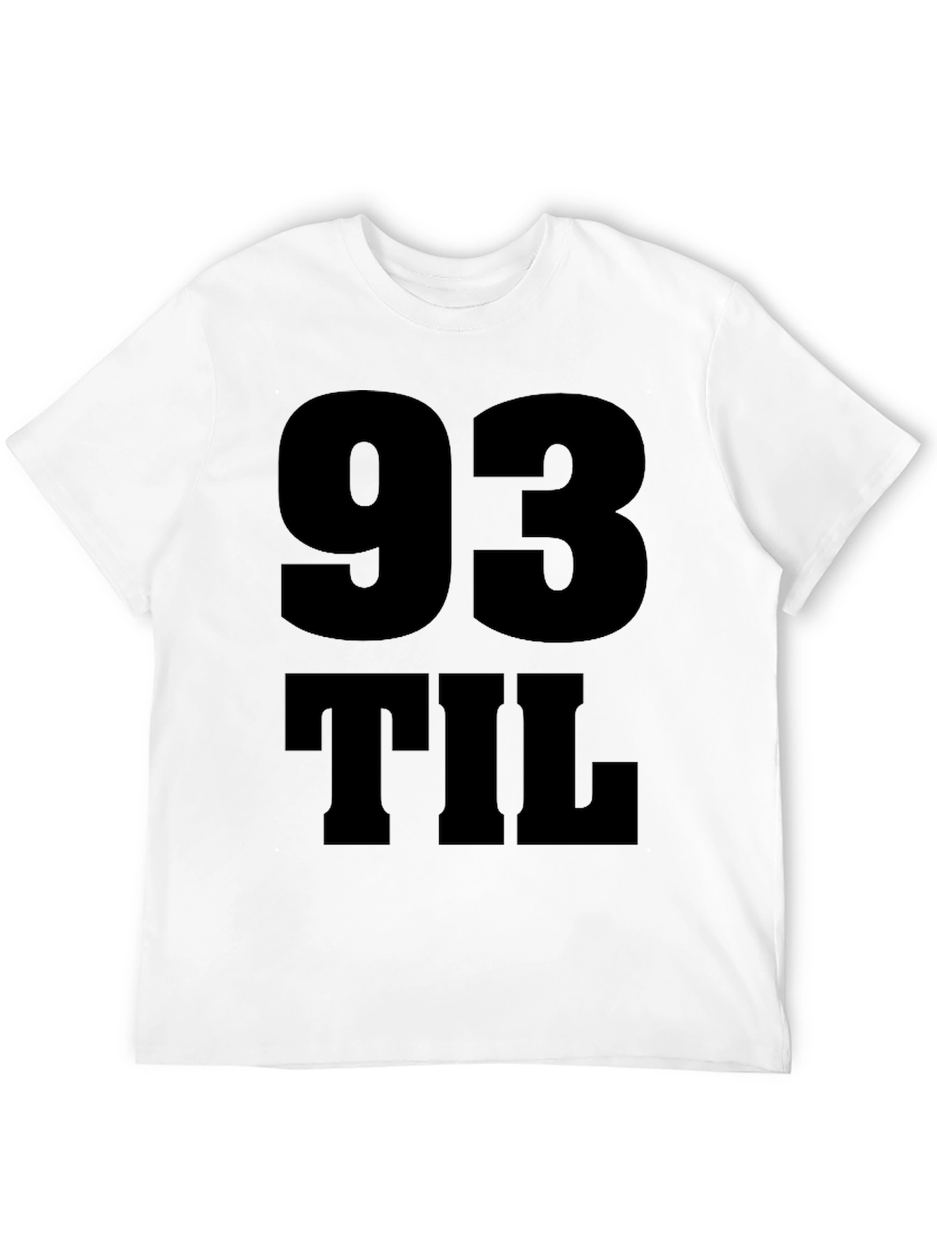 93 Til Black Graphic Tee