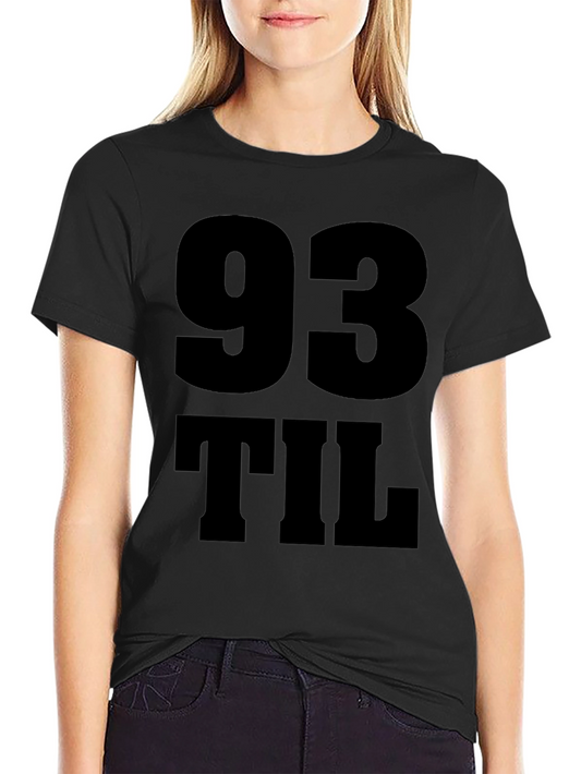 93 Til Black Graphic Tee