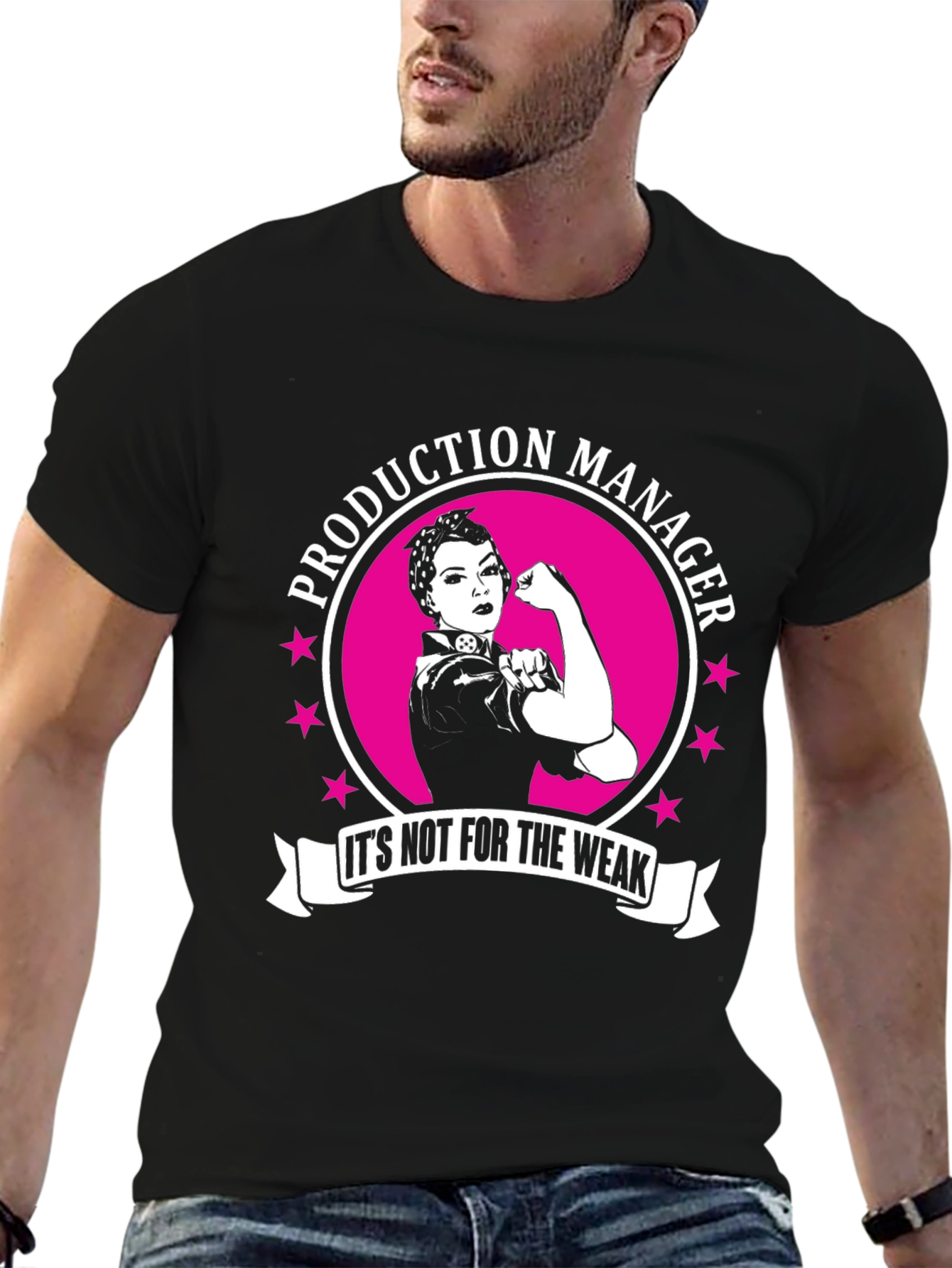 Production Manager T-Shirt - Strong Woman Tee