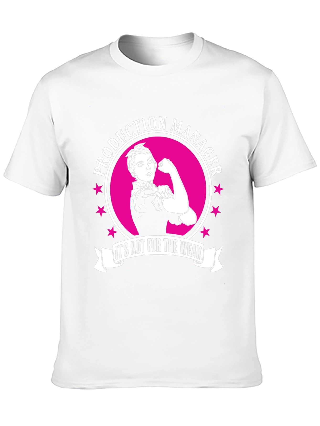 Production Manager T-Shirt - Strong Woman Tee