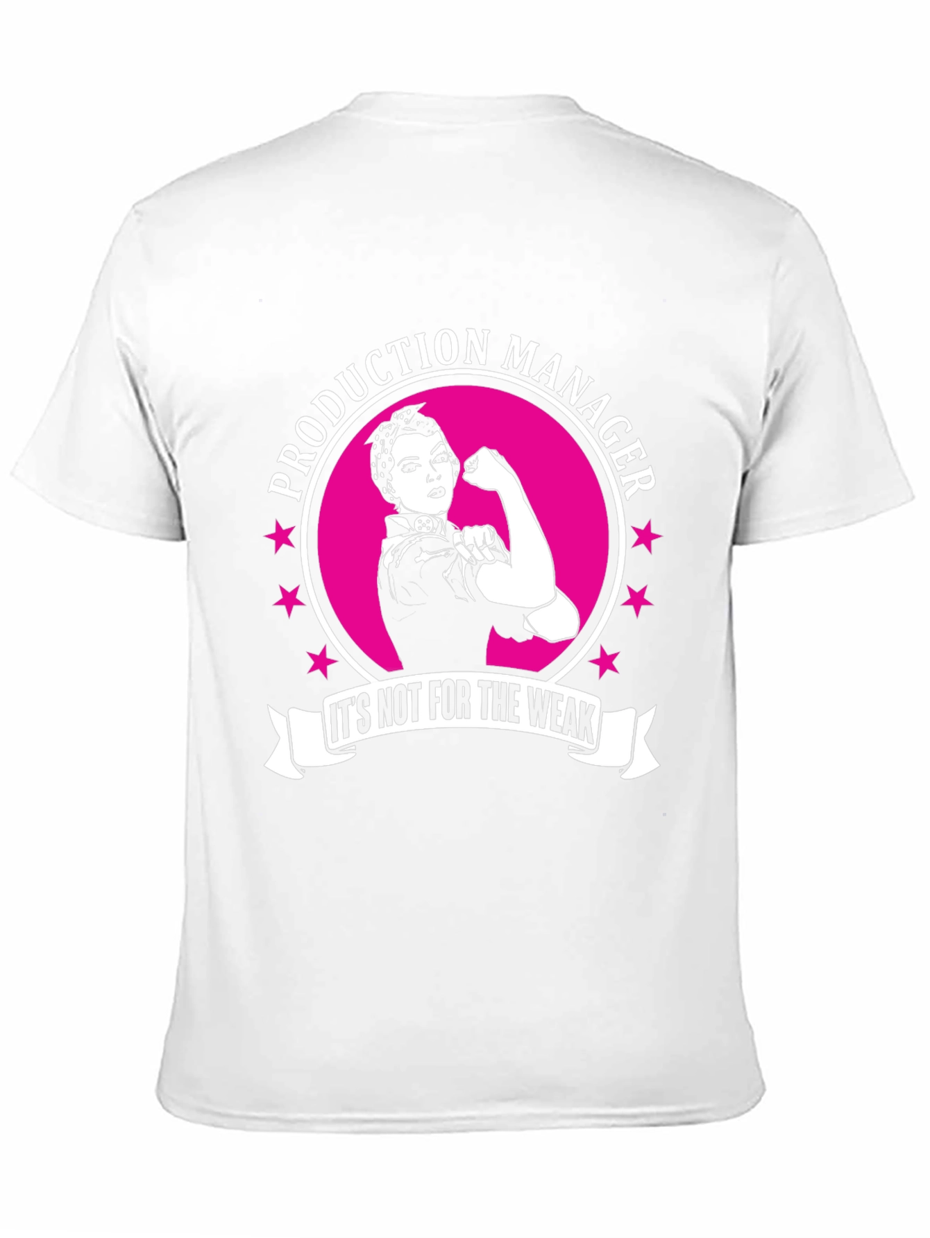 Production Manager T-Shirt - Strong Woman Tee
