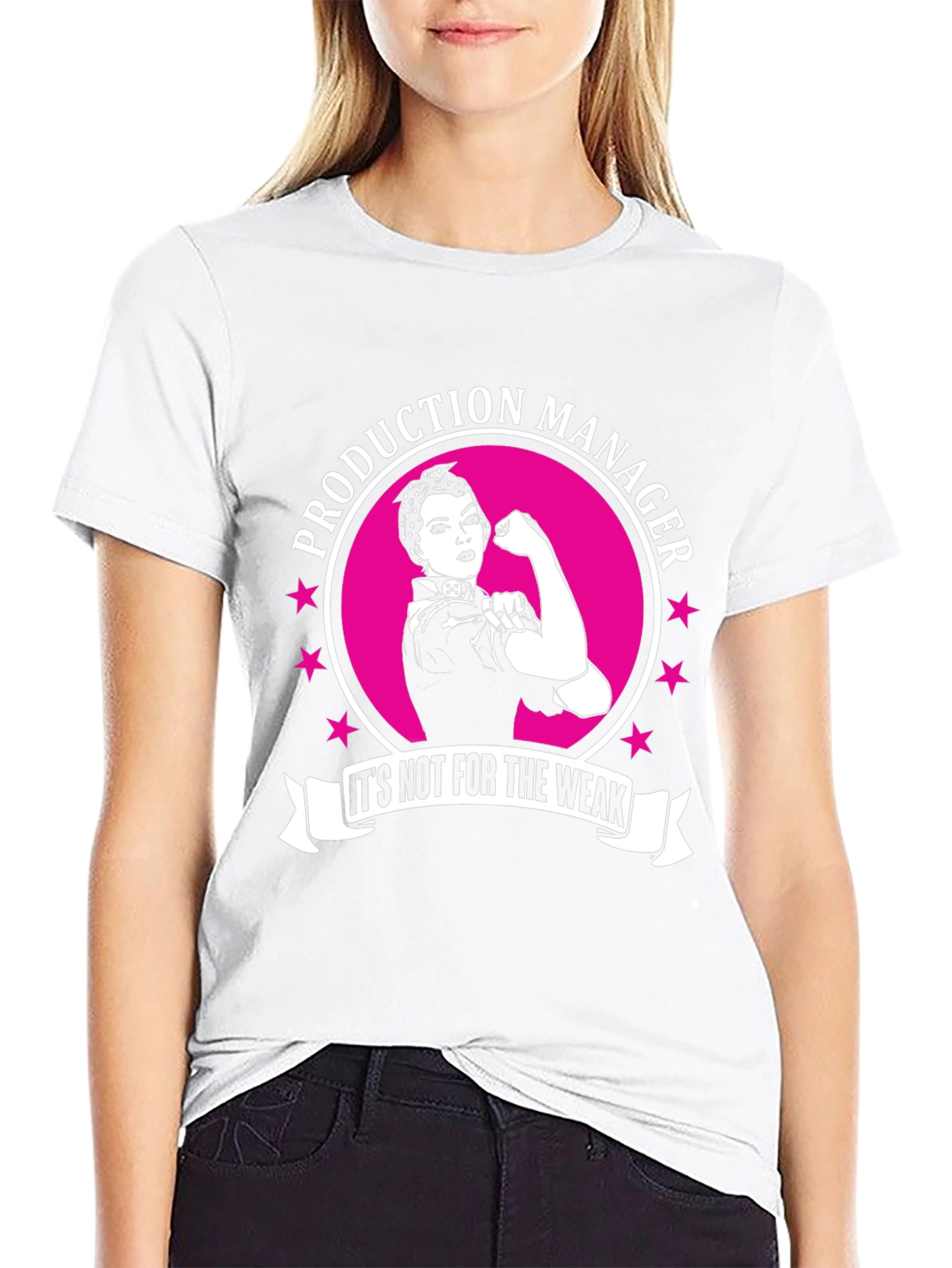 Production Manager T-Shirt - Strong Woman Tee