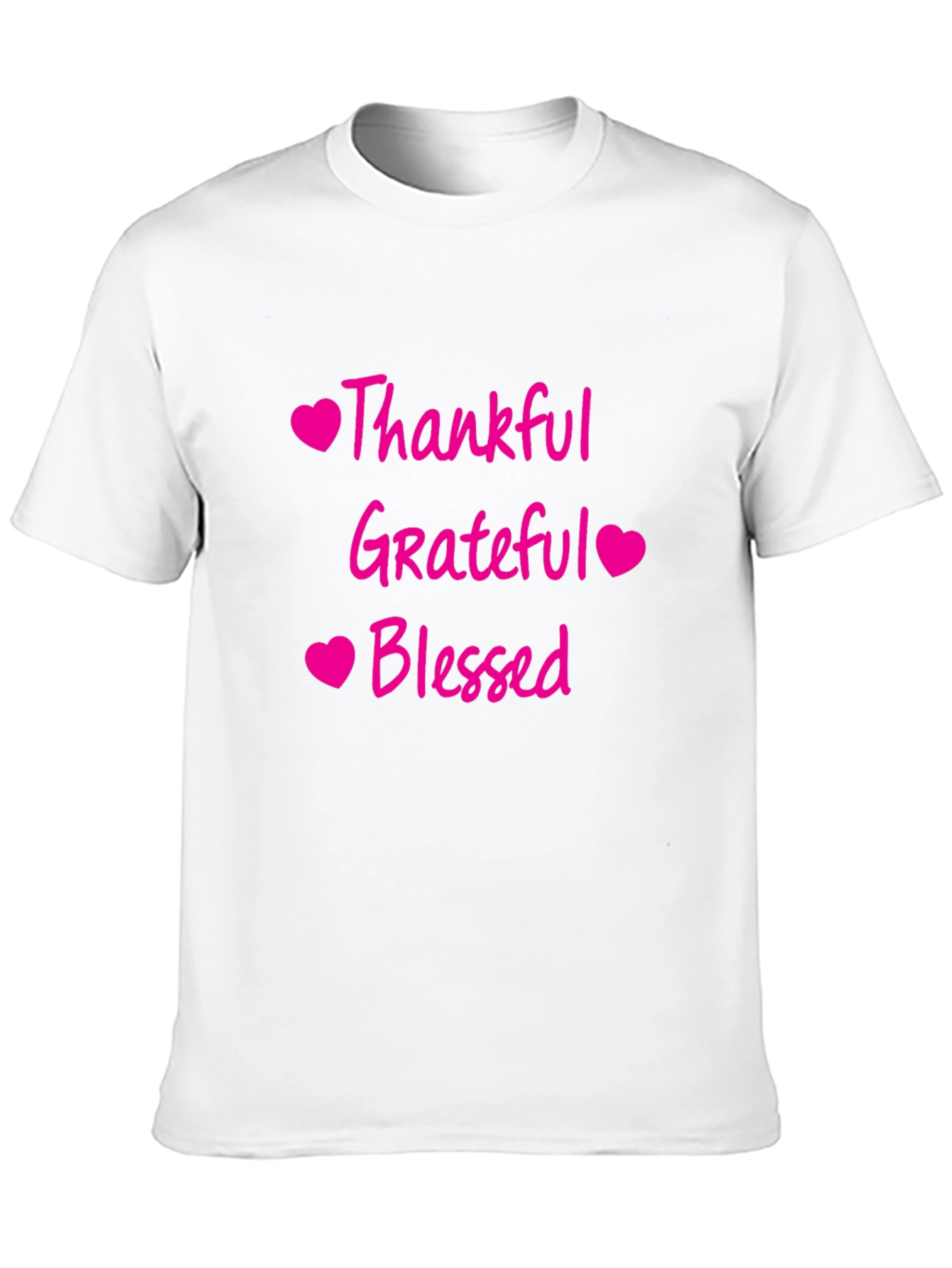 Thankful Grateful Blessed Graphic Tee