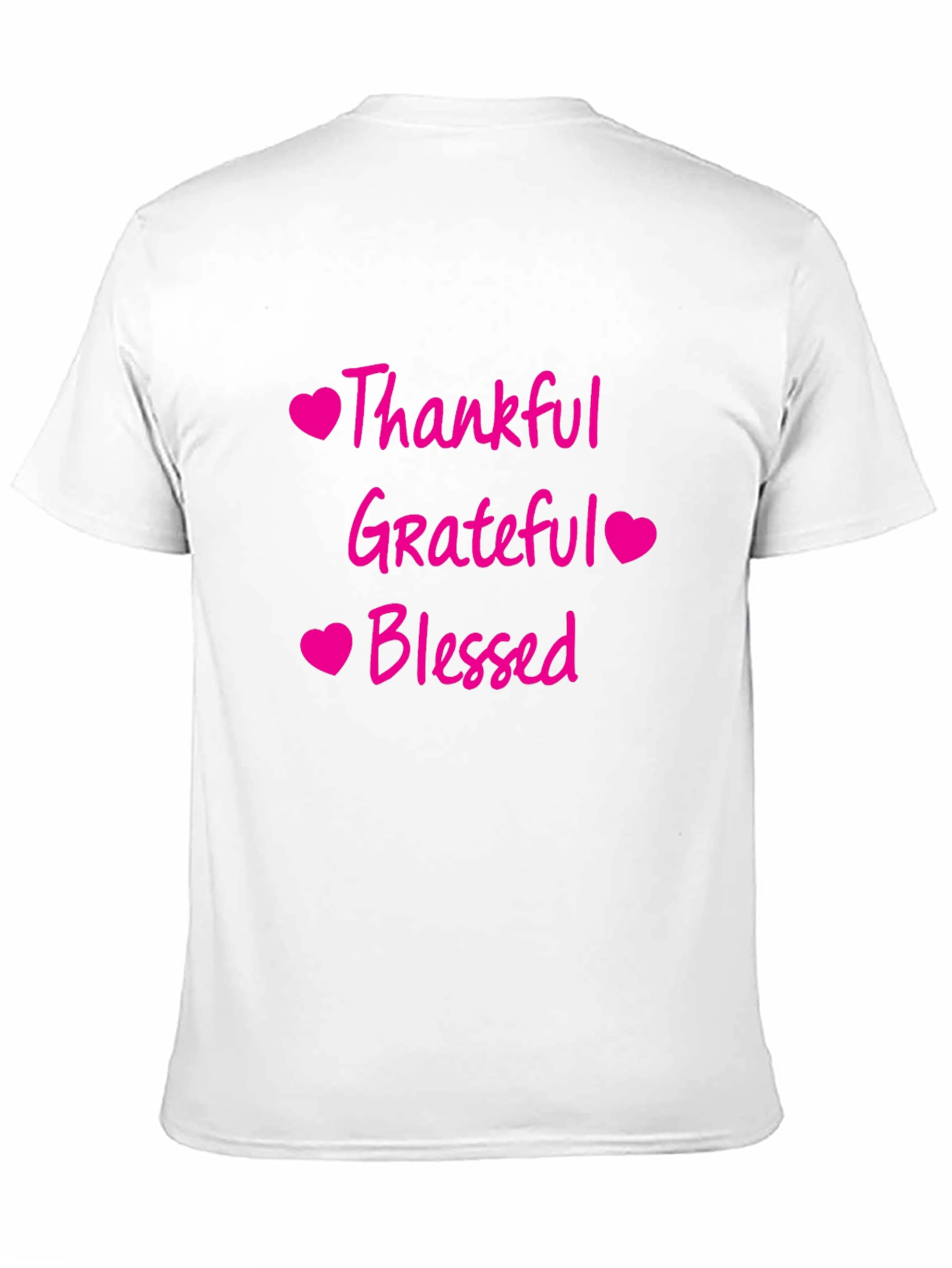 Thankful Grateful Blessed Graphic Tee