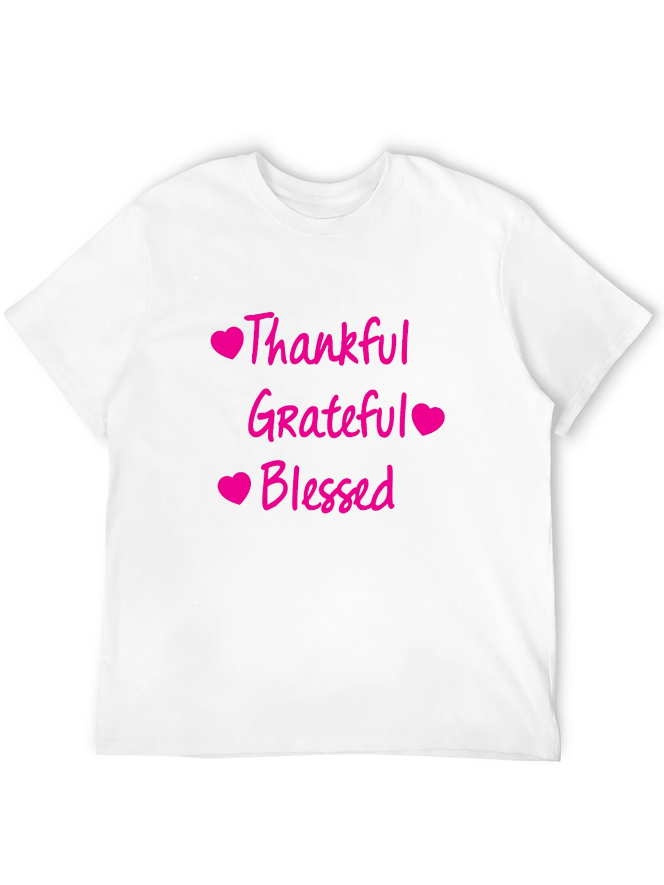 Thankful Grateful Blessed Graphic Tee
