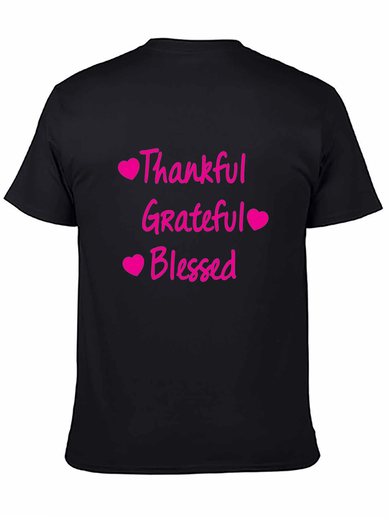 Thankful Grateful Blessed Graphic Tee