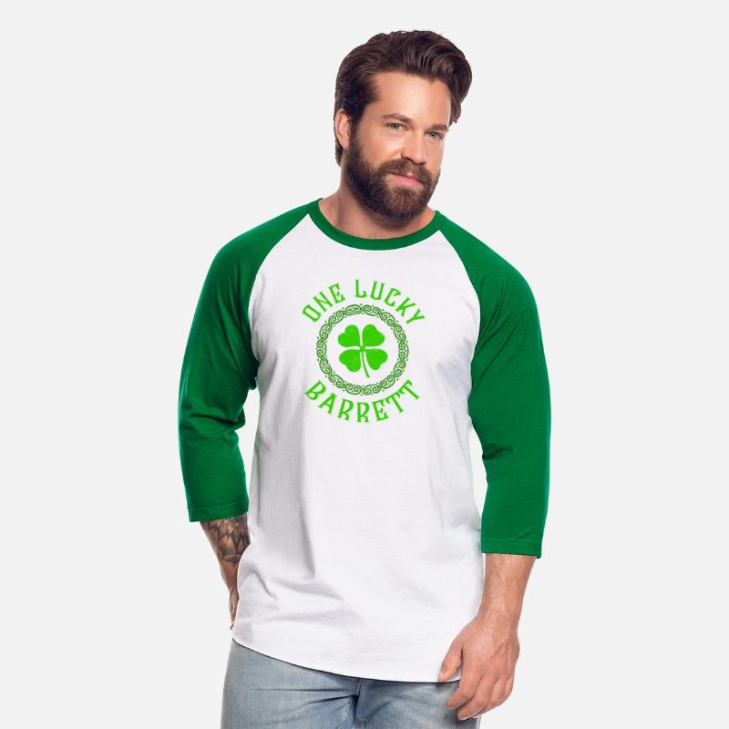 One Lucky Barrett Irish Family 4 Leaf Clover