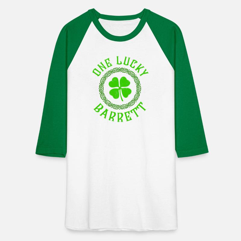 One Lucky Barrett Irish Family 4 Leaf Clover