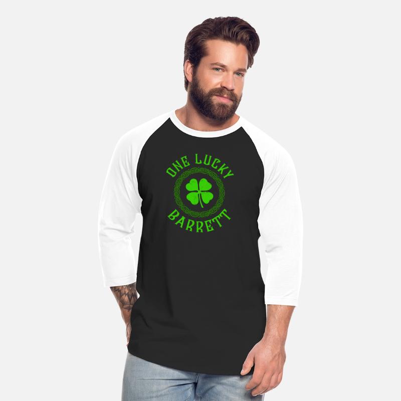 One Lucky Barrett Irish Family 4 Leaf Clover