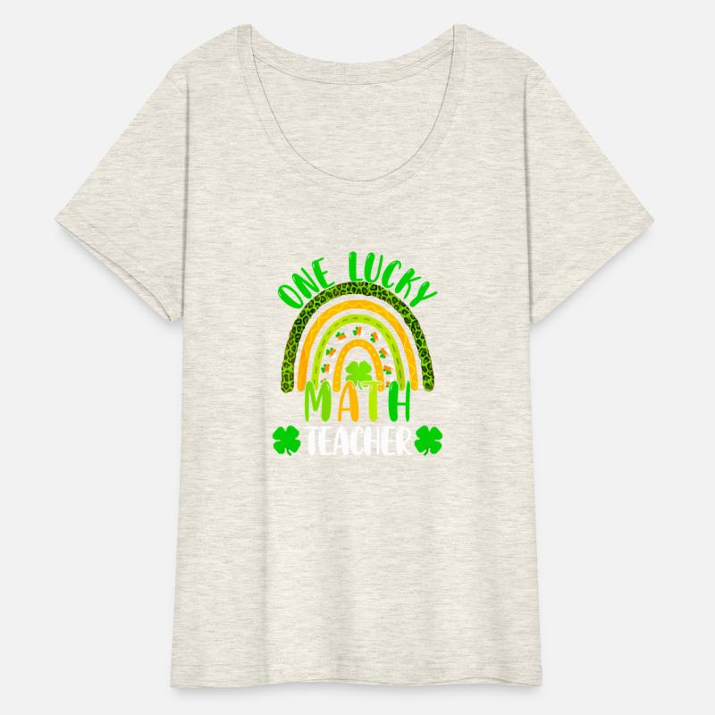 One Lucky Math Rainbow Teacher St Patricks Day Rai