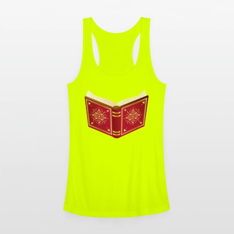 open red book for Santa Claus and Christmas