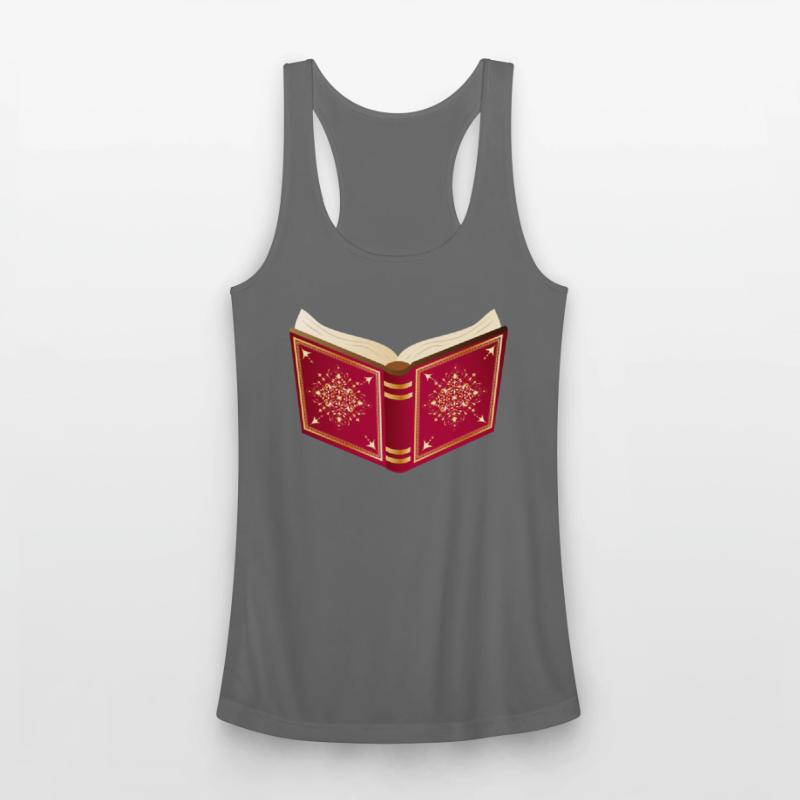open red book for Santa Claus and Christmas
