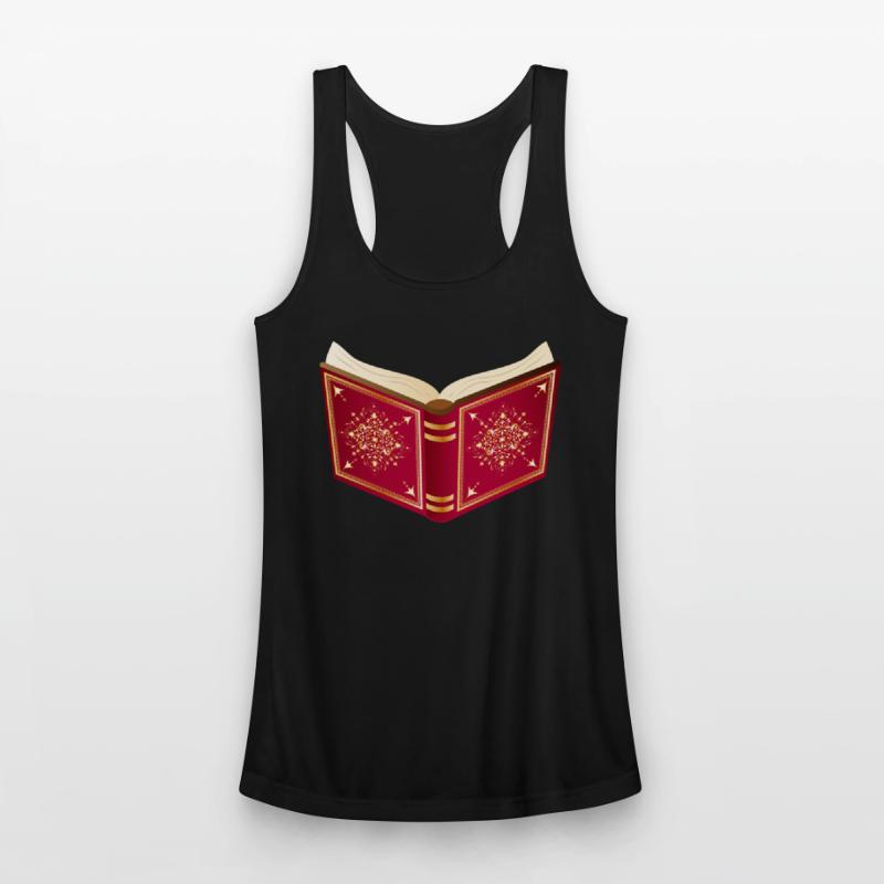 open red book for Santa Claus and Christmas