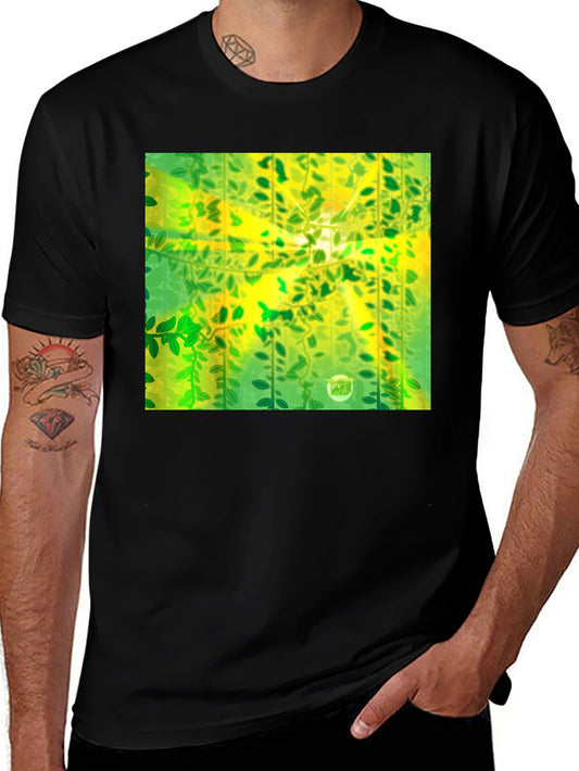 Green Vines Graphic T-Shirt