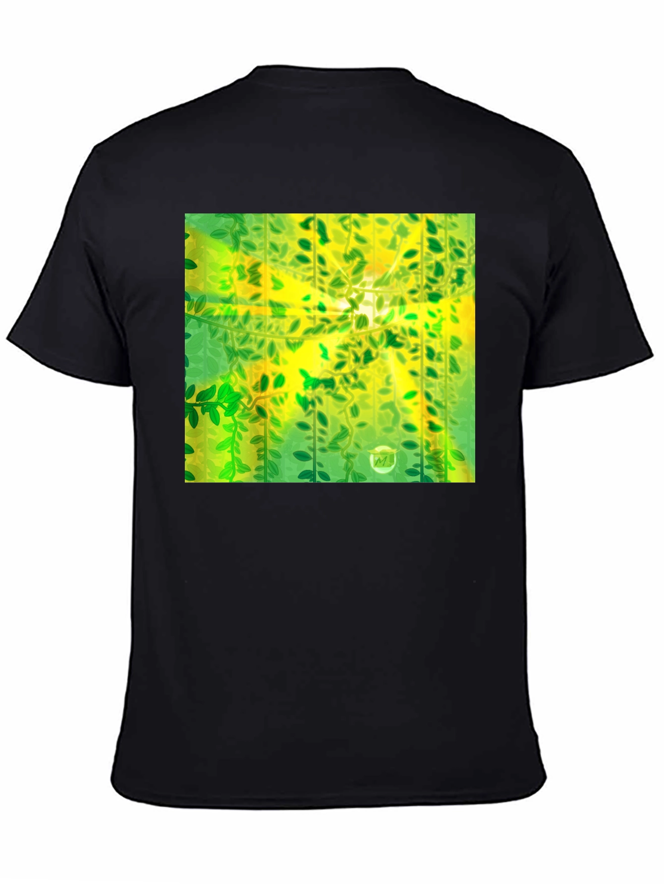 Green Vines Graphic T-Shirt