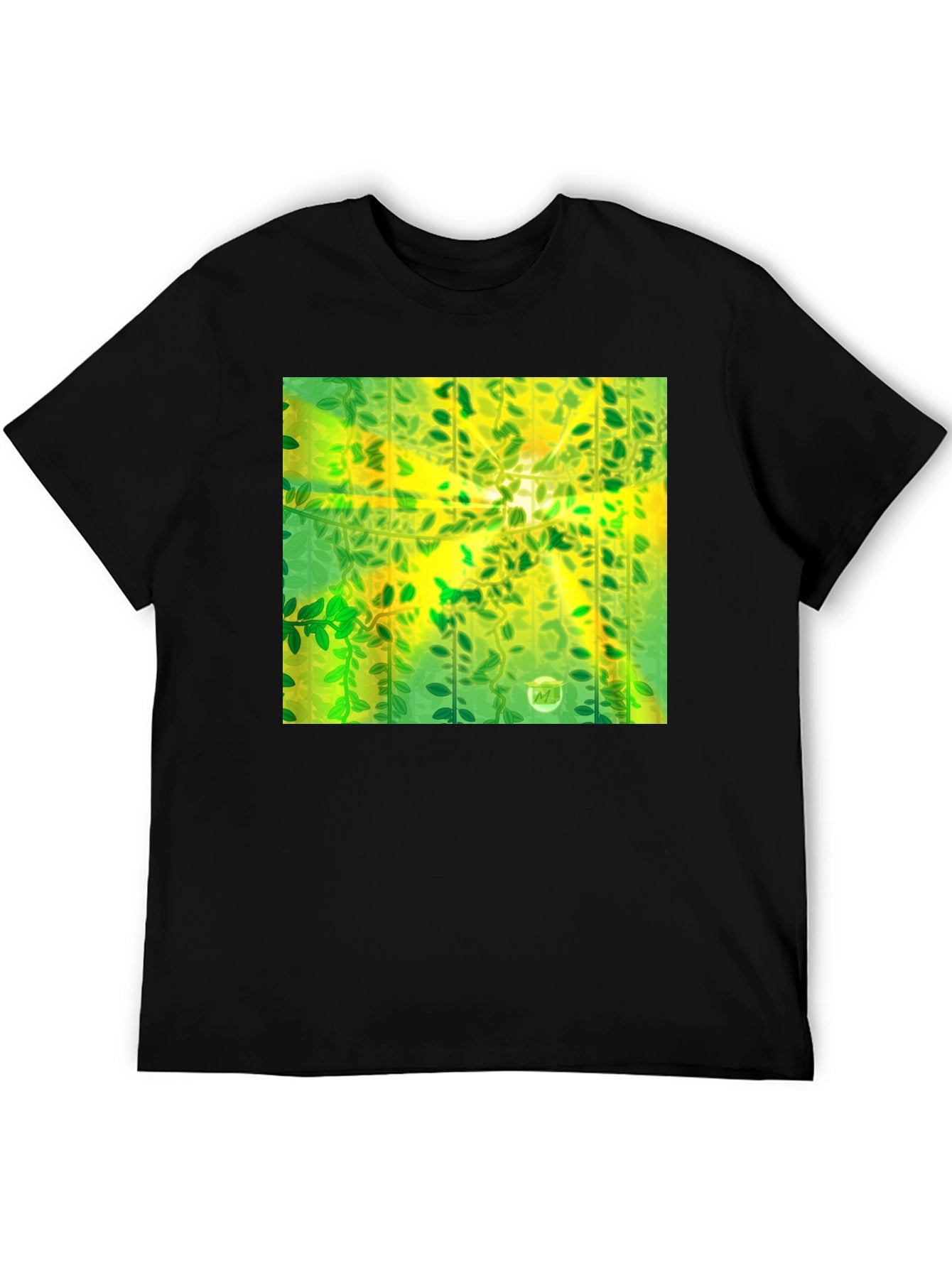 Green Vines Graphic T-Shirt