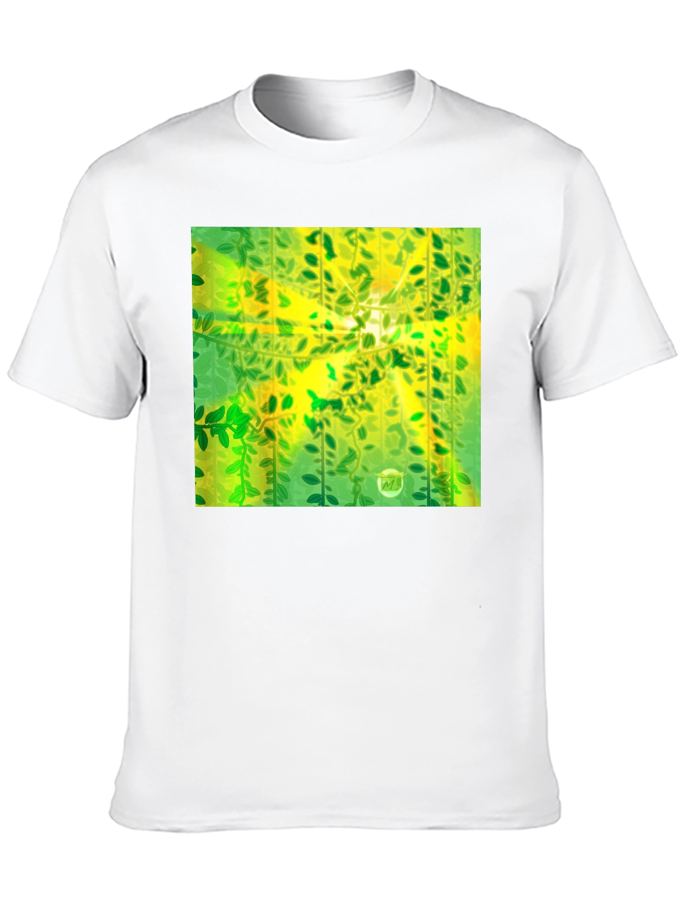 Green Vines Graphic T-Shirt