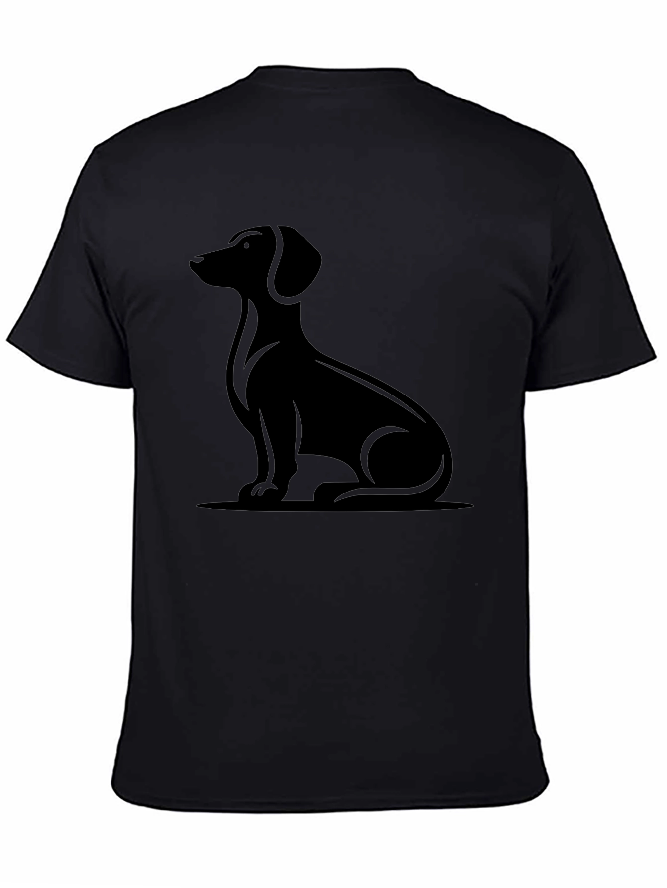 Black Dachshund Graphic Tee